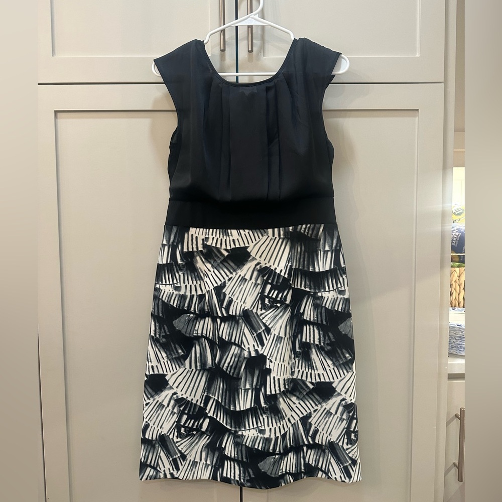 AB Studio Black/White Dress-8